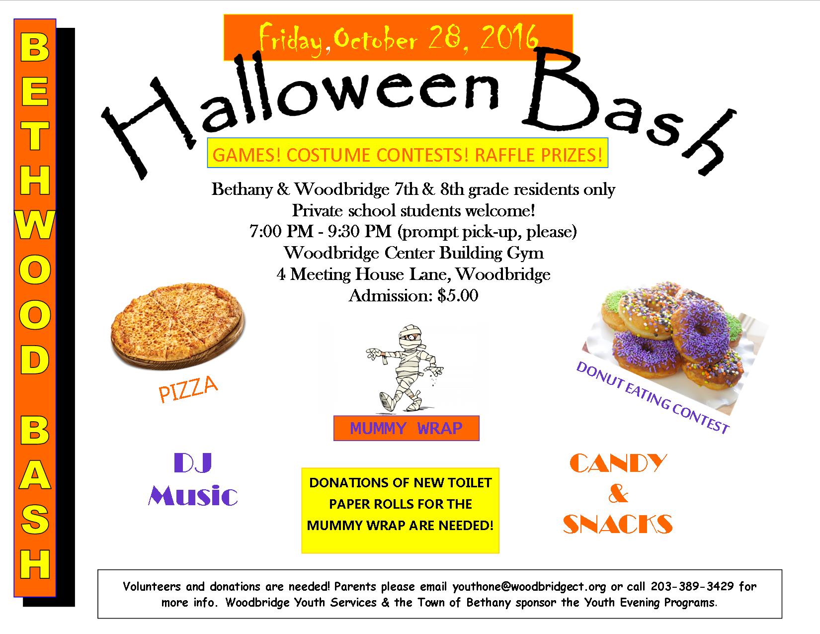 Halloween Bash flyer